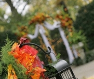 Autumn outdoors decor