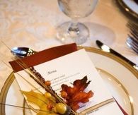 Autumn wedding invite
