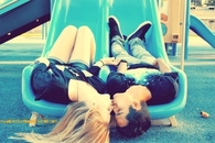 Playground kiss