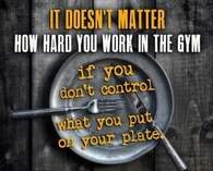 Control what you put on your plate