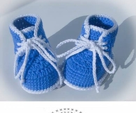DIY newborn booties