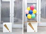 Balloon surprise box