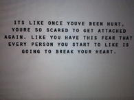Once you been hurt