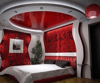 Futuristic master bedroom