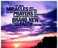The power of faith