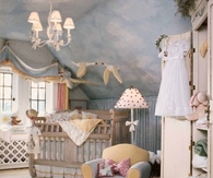 beach theme baby girls room