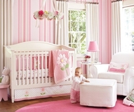 pink baby girls room