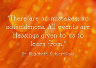 All events are blessings given to us