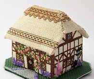 DIY Decorative Fabric House