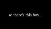 So theres this boy