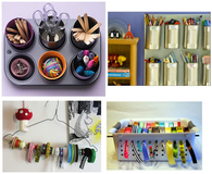 Unique arts and crafts storage