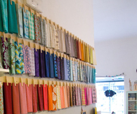 Pretty fabric storage