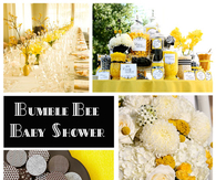 Bumble bee baby shower