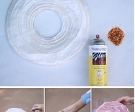 DIY Glitter Lamps