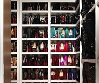 Closet full of heels