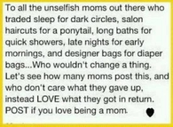 love being a mom