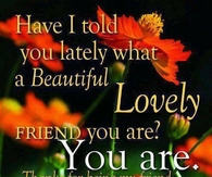 thanks for being my friend
