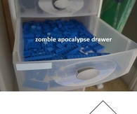 Zombie apocalypse drawer