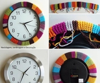 DIY Colorful Clock