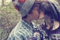 Cute autumn couple