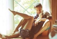 Cuddly kiss