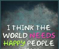 the world needs