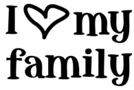 I love my family