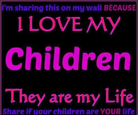 I love my children