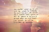 No matter what