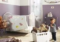 Purple baby nursery