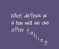what defines us
