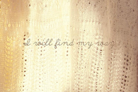 I will find my way