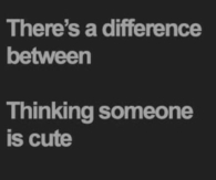 There is a difference between