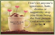 the best person God wants you to be