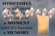 the value of a moment