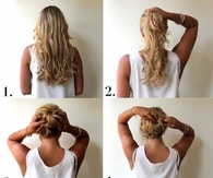 DIY Messy Bun