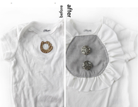 Baby ruffled onesie