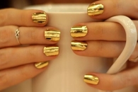 Gold nails