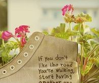 The road you're walking on