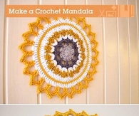 DIY Handmade Crochet Mandala