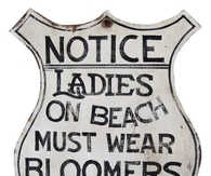Ladies Must Wear Bloomers