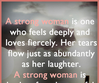 A strong woman