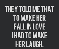 Im the one who falls in love
