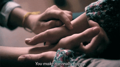 You make me really happy