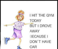 i hit the gym today