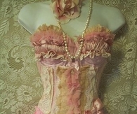 Vintage Pink Corset