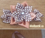 DIY Coffee Flower Hairpin