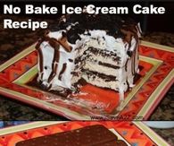 DIY No Bake Ice Cream Cake