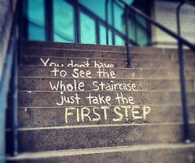 Just take the first step