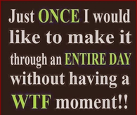 just once